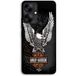 Maniacase Hoesje voor Xiaomi Redmi 13C 5G Harley Davidson mini-poster met adelaar-logo