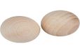 Houten Rayher Houten ballen zonder boring Ã 40 mm, 2 stuks