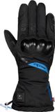 Ixon IT-Yuga Lady Zwart Blauw Heated Handschoenen - Maat L