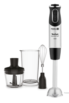 Tefal Quickchef HB6568 - Staafmixer - 1000W - Zwart/RVS