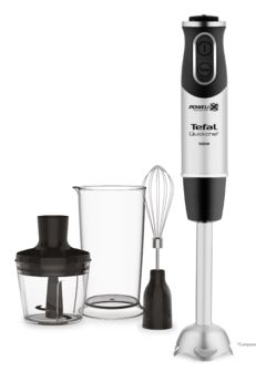 Tefal Quickchef HB6568 - Staafmixer - 1000W - Zwart/RVS