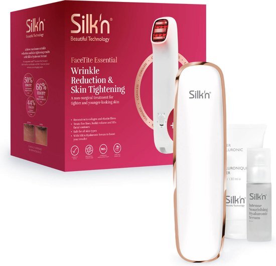 Silk'n FaceTite Essential Cordless – draadloos apparaat voor het verminderen van rimpels en huidversteviging met HT-technologie – klinisch getest