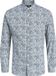 Jack & Jones Overhemd Jprblablackpool Stretch Aop Ls Shir 12284126 Goblin Blue Mannen Maat - S