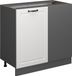 Vicco R-Line Hoekkast – 86 cm zonder werkblad Wit Landhuis