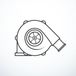 Turbocompresseur Nrf 90010053 Dacia 144101176 144101176r