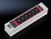 Rittal DK 7856.082 power uitbreiding Binnen 6 AC-uitgang(en) Aluminium, Rood