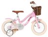 Dino Bikes vélo enfant pour filles, modèle Aurelia, style rétro, rose, 16 pouces