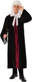 Bristol novelty Rubies Nederland b.v. Carnaval verkleed toga kostuum - rechters/advocaten - voor volwassene M/L
