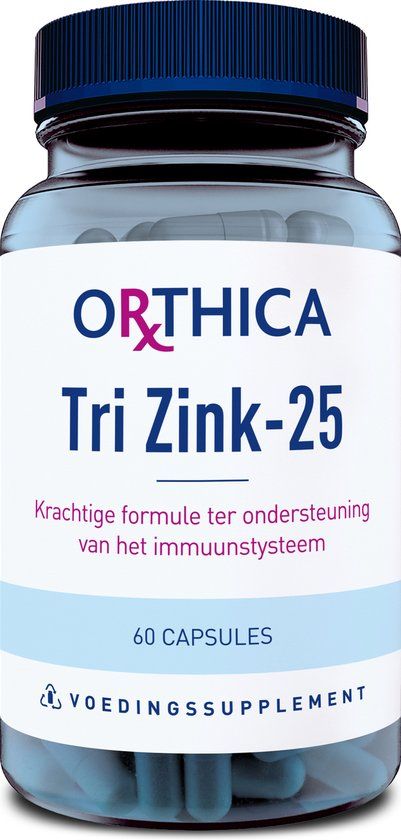 Orthica Tri Zink-25 - 60 Capsules