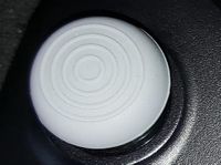 Set G-MOTIONS Set van 4 Joystick-beschermfolies, compatibel met alle console-controllers/G-MOTIONS, personalisatie van je joysticks, betere grip en volledige bescherming, G Curve wit