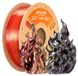 PLA-Filament multicolore pour imprimantes 3D (avec quatre couleurs)