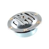 RMS claxon horns 6v d71mm chrome