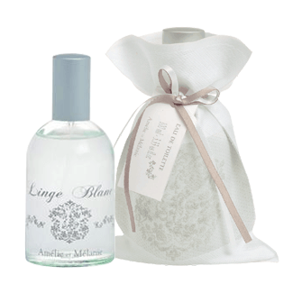 Amelie et Melanie Linge Blanc eau de toilette spray eau de toilette / 100 ml