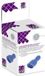 TRU COMPONENTS T1904C116 Assortiment hulzen voor platte stekkers Insteekbreedte: 4.80 mm Insteekdikte: 0.80 mm 180 ° Blauw 25 stuk(s)