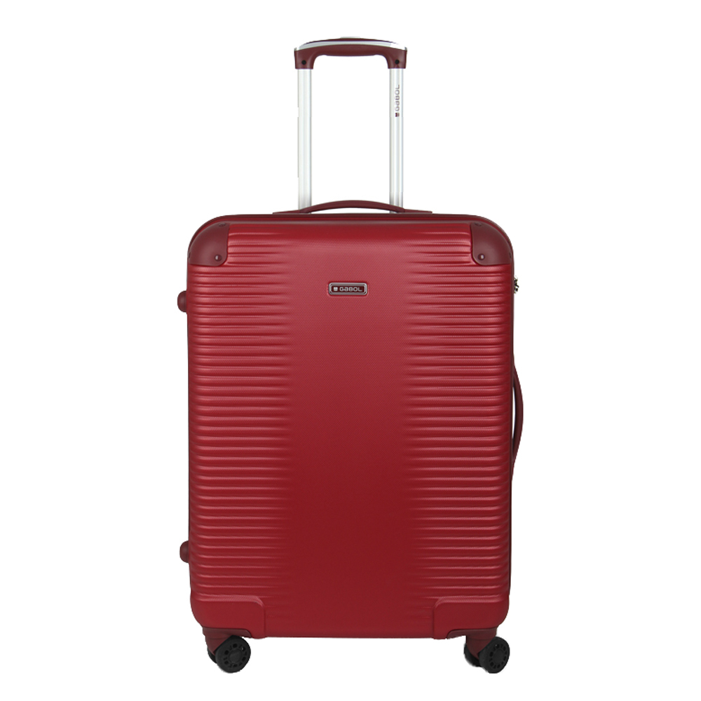 GABOL Balance Trolley Medium 66 red Harde Koffer Rood