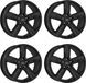 Dezent 4 Stück KG schwarze Felgen, 8.0Jx20, 5x108, geeignet für Ford Edge, Focus, Galaxy, Kuga, Mondeo, Mustang, Mach-E, Puma, S-Max