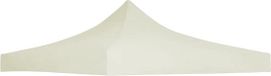 vidaXL Partytentdak 3x3 m crème