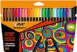 BIC Intensity Premium Viltstiften met medium punt - 24 stuks in diverse krachtige kleuren