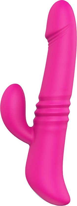 Tarzan Vibrator Heating Thruster - Pink - 20 cm - Rechargeable