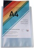 Exacompta 8x Showalbum Kreacover Chromaline A4 Kleurloos