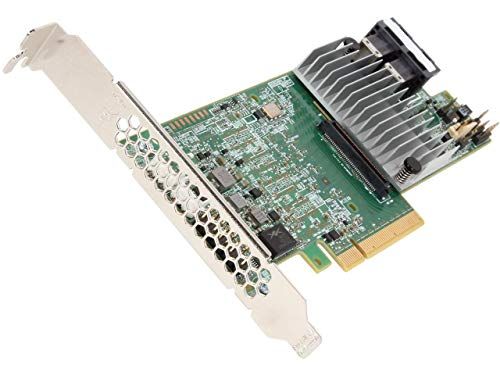 LSI Logic LSI00417 MegaRAID 8-poorts SAS 9361-8i SGL PCIE3.0 x8 Card, RAID ondersteund