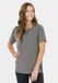 Athlecia Lizzy W Slub S/S Tee Training T-shirt Korte Mouw Dames Grijs