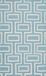 Safavieh Vloerkleed Kinsley Dhurrie Wol Handgemaakt Lichtblauw 91x152 cm