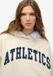 Superdry Athletic Essentials Relaxed Hoodie Dames Desert Bone Off White