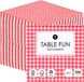 Talking Tables Rood Geruit Papieren Servetten - 100 Stuks