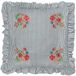 Wylder Martha Geborduurde Ruche Kussenhoes - Blauw - 50x50cm