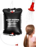 Merkloos / Sans marque Wan GmbH 20 liter Draagbare zonne-douchetas - Campingdouche Boiler voor buitendouche