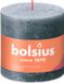 Bolsius Stompkaars Rustiek Slate Blue - 10 cm / ø 10 cm
