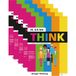 PLAYROOM THINK FLIP Papierblok, 5 stuks, doe-het-zelf design, Thinking Framework in het Duits voor teams, ideaal voor innovatie en samenwerking, Duitstalig