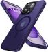 Selected by GSMpunt.nl Apple iPhone 15 Pro Max Hoesje met MagSafe Back Cover Matte Paars