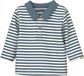 NAME IT NBMOLAI LS POLO TOP Baby Katoen Blauw Mirage 50