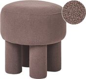 Beliani CANBY - Hocker - Bruin - Bouclé