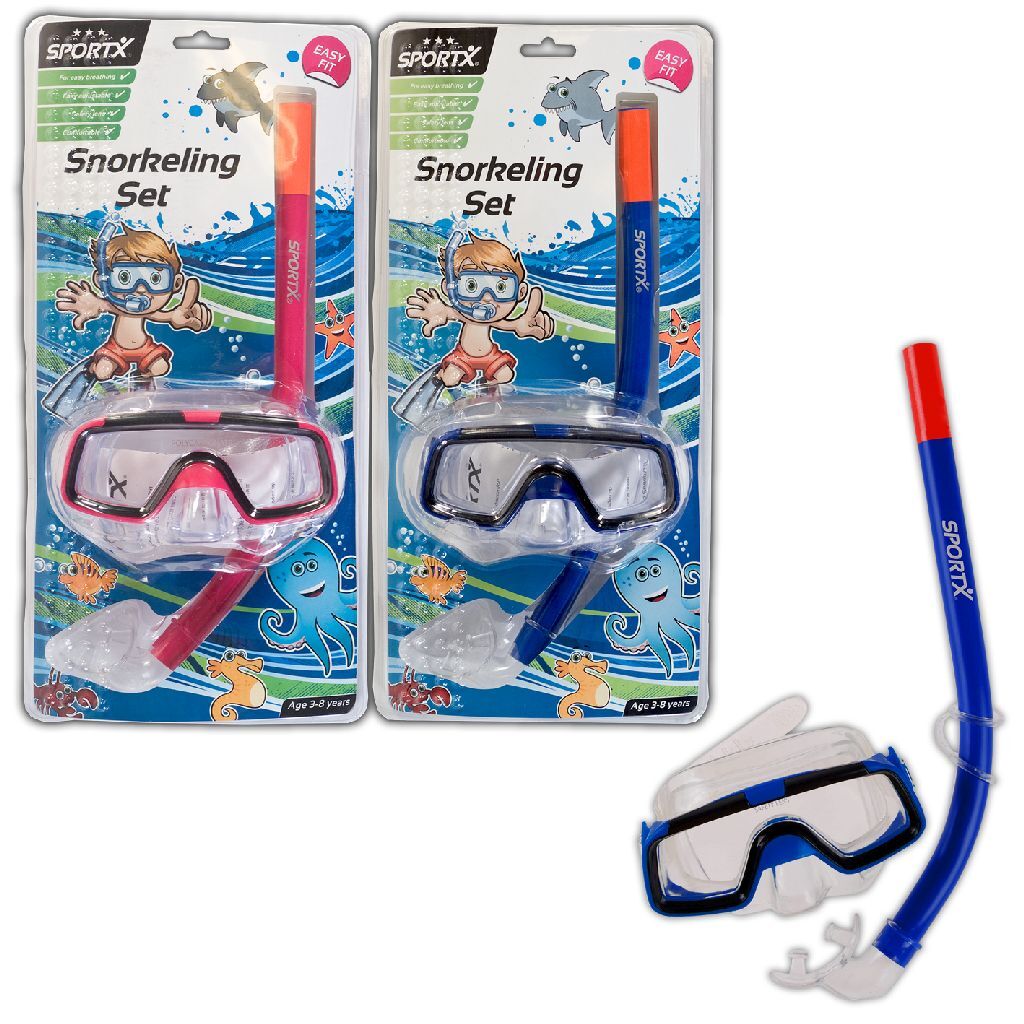 SportX Kids Snorkelset *** 2 Ass