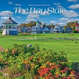 The Brown Trout The Bay State Massachusetts Places 2027 12 X 24 Inch (Hanging) Monthly Square Wall Calendar Plastic-Free