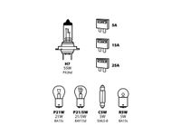 Lampa H7 Halogeen set 12V 55W Wit Auto reservelampenset