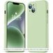 Techsuit Hoesje geschikt voor Apple iPhone 17 Pro Max - Soft Flex Silicone Back Cover - Geschikt voor MagSafe - Mint Green