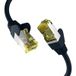 Patchkabel CAT6a SCHWARZ 1,5m Patchkabel S/FTP PIMF, RJ45 Netzwerkkabel Ethernetkabel LAN DSL - 1 VPE = 10 Stück