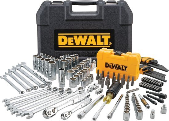 Gereedschapset DeWalt DWMT73802; 142 eenheden