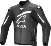 Alpinestars GP Plus R V4 Airflow Blouson en cuir Noir blanc