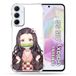 Cokitec Samsung Galaxy A35 5G Manga Demon Slayer Nezuko Versterkte hoes