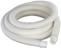 Gre Accessoires Tuyau Avec 2 Manchette 38 mm Filtre Blanc 4 m Blanc
