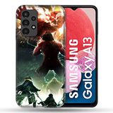Beschermhoes Samsung Galaxy A13 Beschermhoes, Manga, Attack Titans Combat