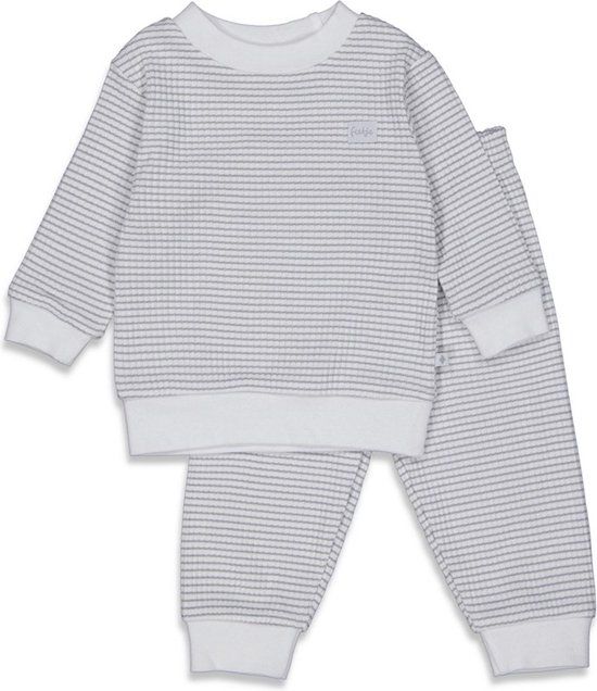 Feetje Wafel pyjama grijs