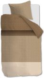 Beddinghouse Sanna dekbedovertrek - Eenpersoons - 140 x 200/220 cm - Terra