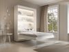 Vente-unique Bedkast hout wit 140 x 200 cm