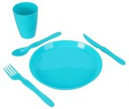 Ottosimon Picknickset 6 personnes - 31 pièces - Couleur aléatoire
